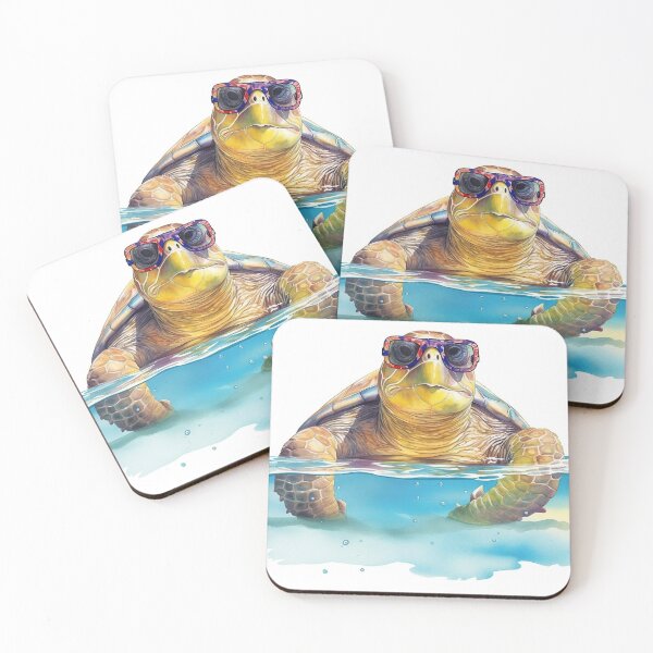 Item preview, turtle on the beach designed and sold by NMB-ART-Design.