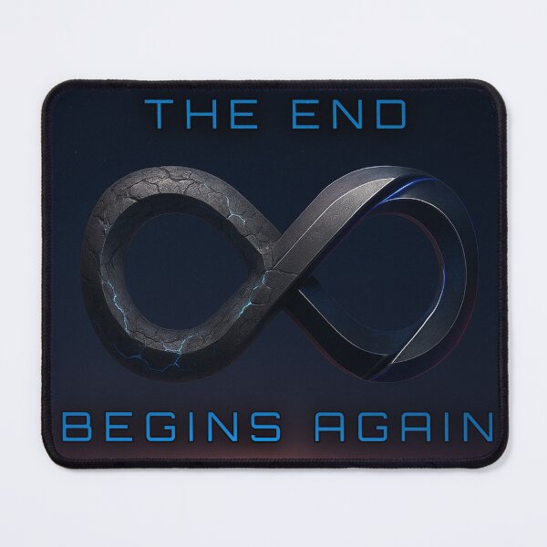 Item preview, The End Begins Again - Infinity Symbol Art designed and sold by Syncronyx.