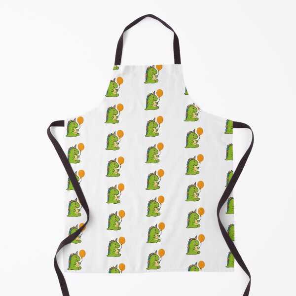 Item preview, Party Dinosaur with Balloon – Cute Birthday Dino Sticker designed and sold by CanSparkleArt.