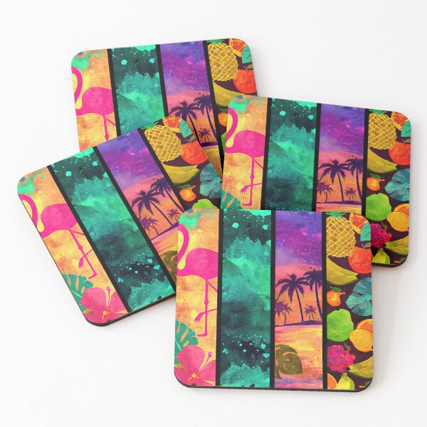 Item preview, An Upbeat and Cheerful Tropical Paradise Design. designed and sold by Piotrek0001.