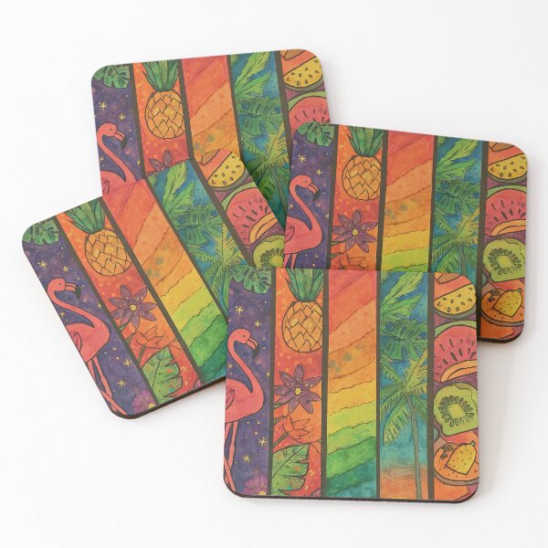 Item preview, A Sun-Soaked Mosaic of Tropical Bliss. designed and sold by Piotrek0001.