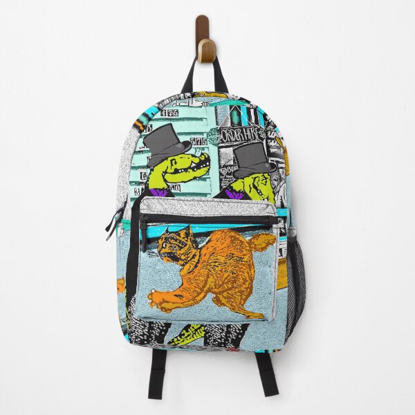 Item preview, Well-dressed dinosaurs, scaring the neighborhood goats and cats! designed and sold by UncleBunkle.