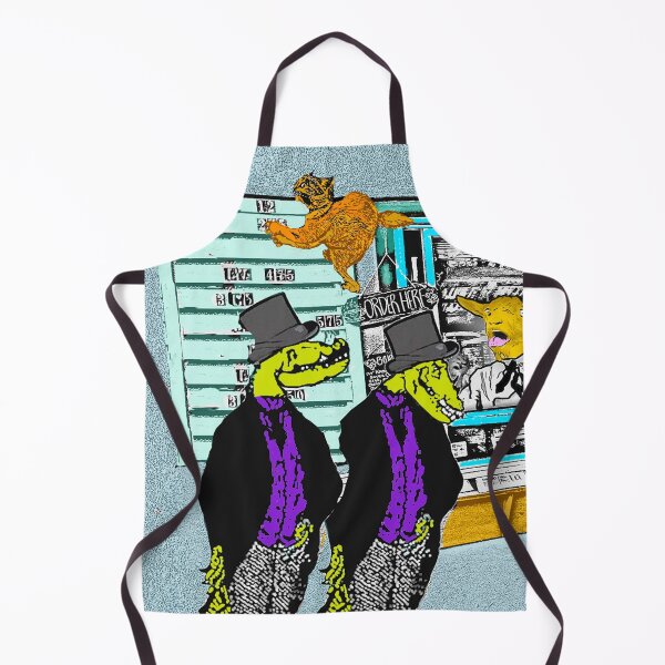 Item preview, Well-dressed dinosaurs, scaring the neighborhood goats and cats! designed and sold by UncleBunkle.
