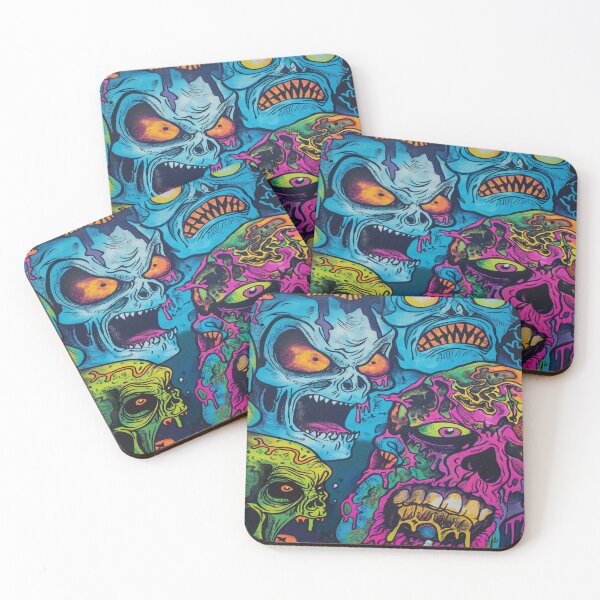 Item preview, Neon Nightmares: A Symphony of Screams designed and sold by PixelPioneerArt.