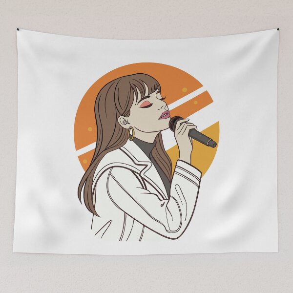 Item preview, Ayliva – Voice in Motion - Vector Pop Art designed and sold by Har-vee.