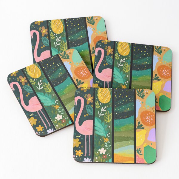 Item preview, An Artistic Arrangement of Tropical Island Icons. designed and sold by Piotrek0001.