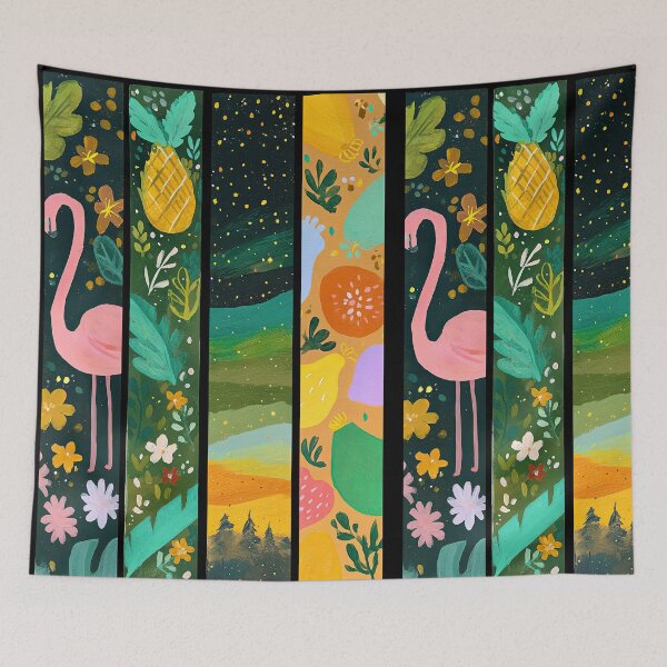 Item preview, An Artistic Arrangement of Tropical Island Icons. designed and sold by Piotrek0001.
