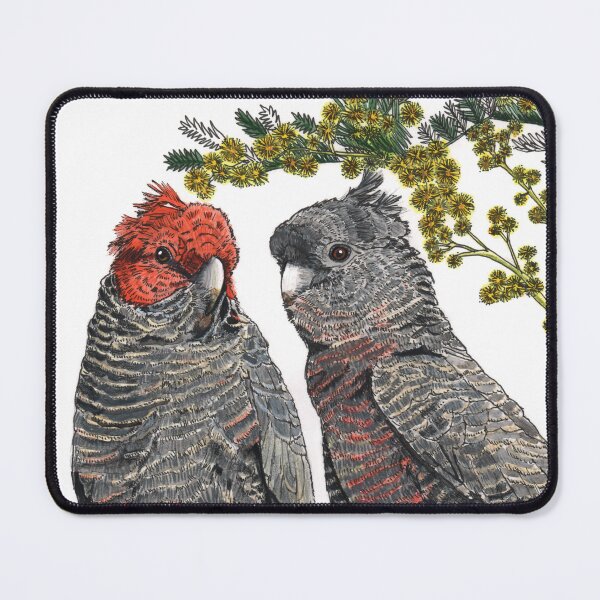Item preview, Gang Gang Cockatoo Wattle Australian bird designed and sold by blueidesign.