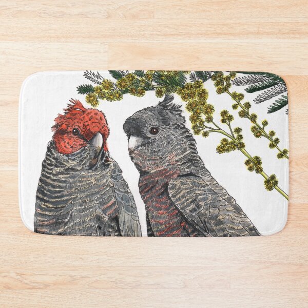 Item preview, Gang Gang Cockatoo Wattle Australian bird designed and sold by blueidesign.