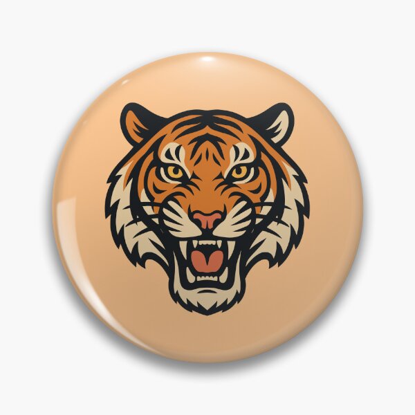 Item preview, Roaring Tiger Head Vector Logo designed and sold by Hadrion.