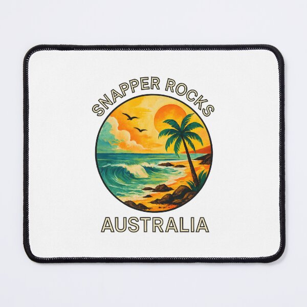 Item preview, Snapper Rocks Sunshine – Australia Vibes designed and sold by inkNext.