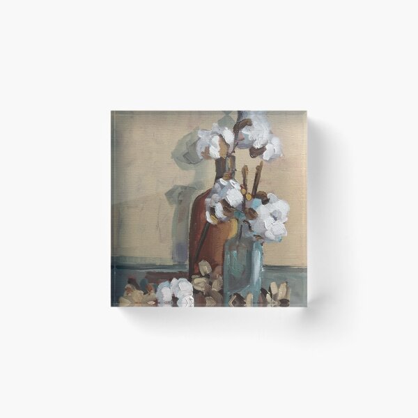 Artikelvorschau, Baumwollstrauss entworfen und verkauft von Susan Elizabeth Jones Art.