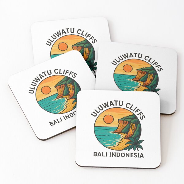 Item preview, Uluwatu Cliffs Sunset – Bali indonesia designed and sold by inkNext.