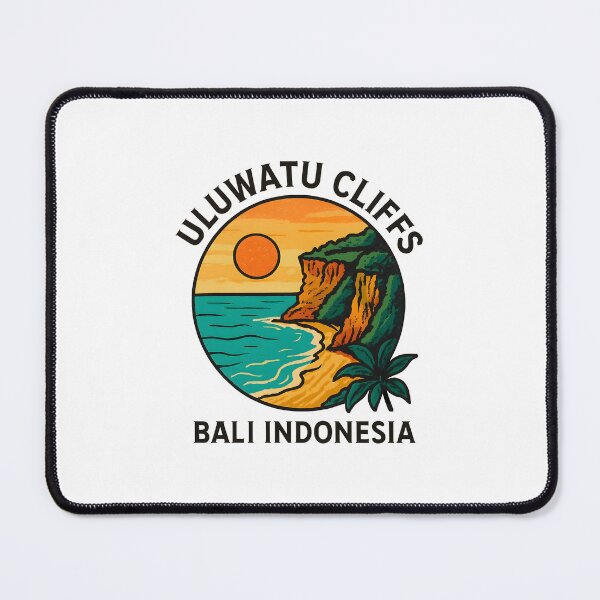 Item preview, Uluwatu Cliffs Sunset – Bali indonesia designed and sold by inkNext.