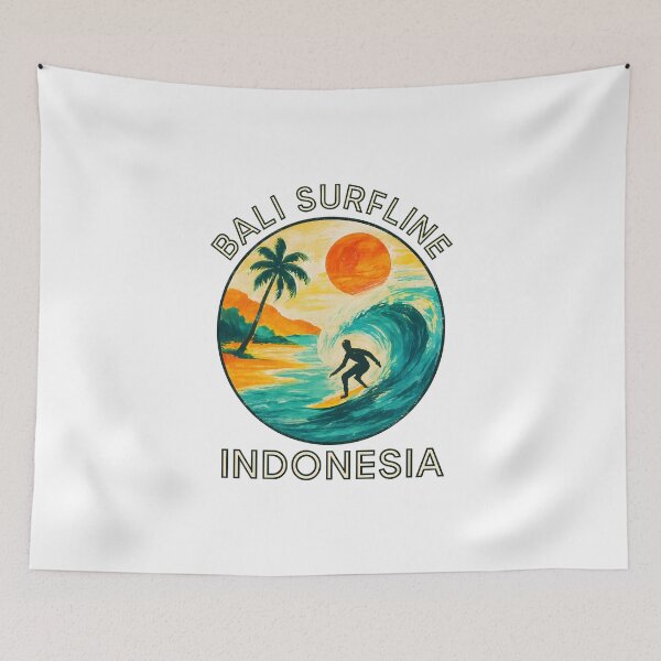 Item preview, Bali Surfline - Indonesia designed and sold by inkNext.
