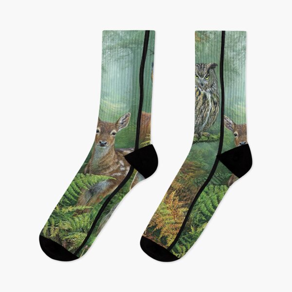 Item preview, A rustic forest scene with beloved woodland animals. designed and sold by Piotrek0001.