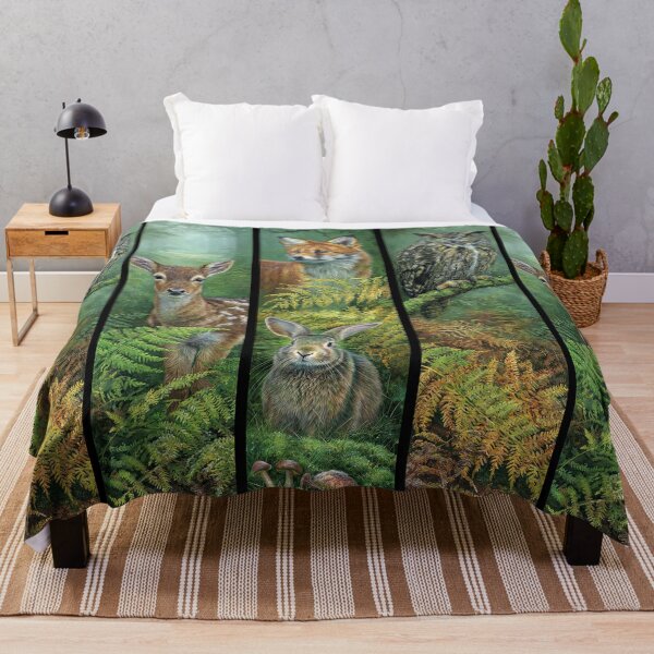 Item preview, A rustic forest scene with beloved woodland animals. designed and sold by Piotrek0001.