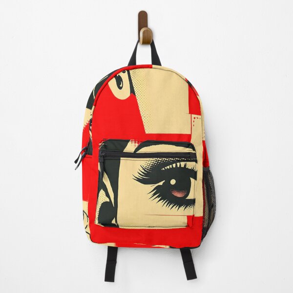Item preview, Fragmented Identity - Abstract Pop Art Portrait designed and sold by AbdS07.