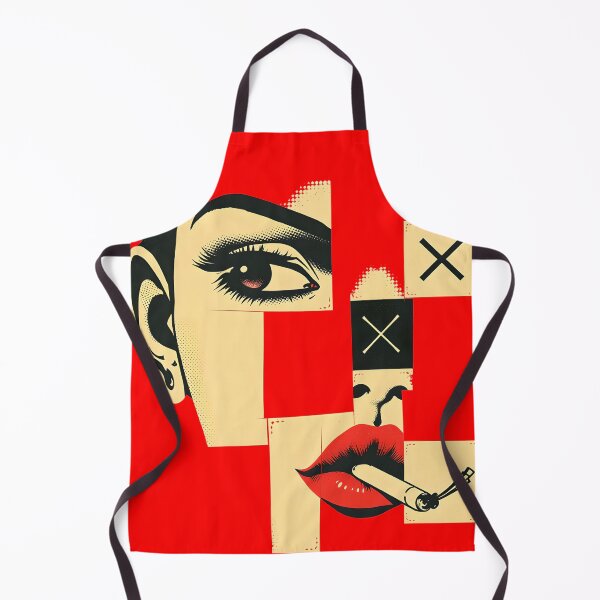 Item preview, Fragmented Identity - Abstract Pop Art Portrait designed and sold by AbdS07.