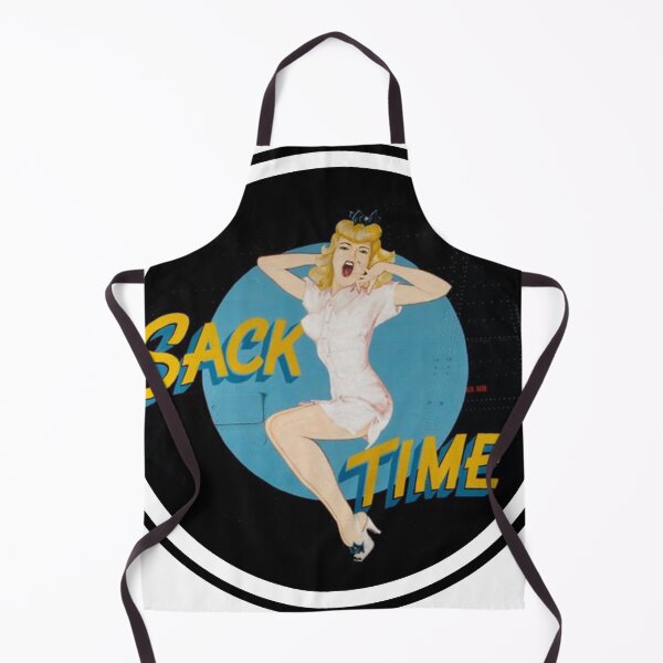 Item preview, WW2 Bomber Girl Noseart B17 Sack Time designed and sold by QuirkyDesign101.
