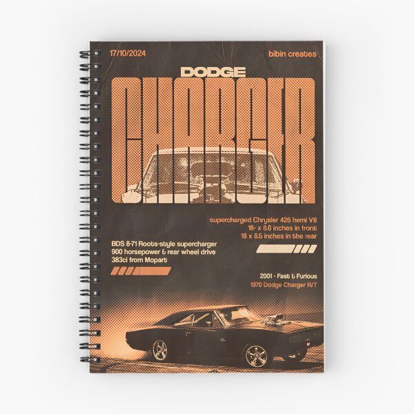 Item preview, Vintage 1970 Dodge Charger R/T Muscle Car Fast Furious designed and sold by thundergearshop.