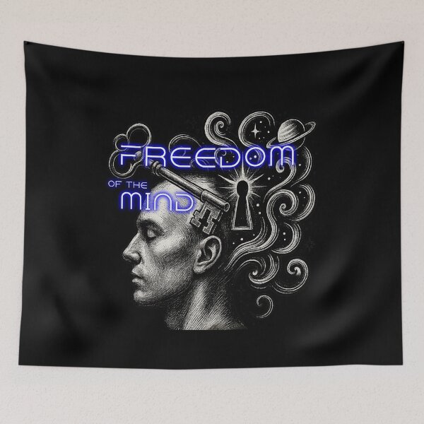 Item preview, Freedom of the Mind – Freedom Collection designed and sold by Mōnk Mode Society.