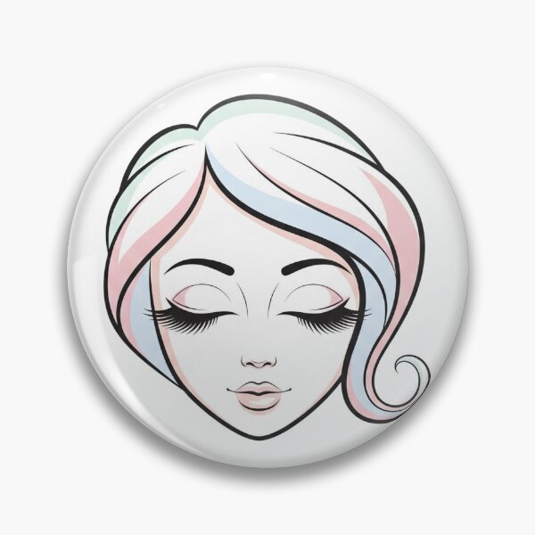 Item preview, Closed Eyes | Serene and Dreamy Minimalist-Inspired Graphic designed and sold by Tw1nsAIArt.