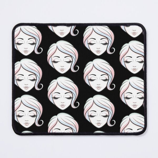Item preview, Closed Eyes | Serene and Dreamy Minimalist-Inspired Graphic designed and sold by Tw1nsAIArt.