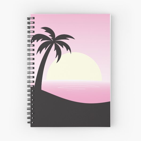 Item preview, Beach Silhouette (Pink) designed and sold by SaintlyScrbblz.