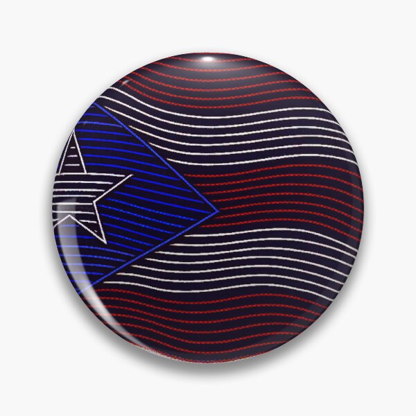 Item preview, Puerto Rican Pride – Waving Flag Line Art Shirt designed and sold by Mōnk Mode Society.