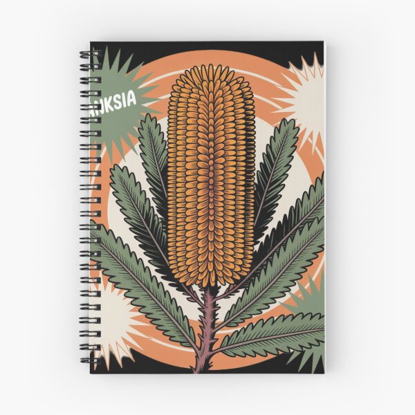 Item preview, Retro Banksia Grandis – Cute Australian Botanical Art designed and sold by DamioPolArt.