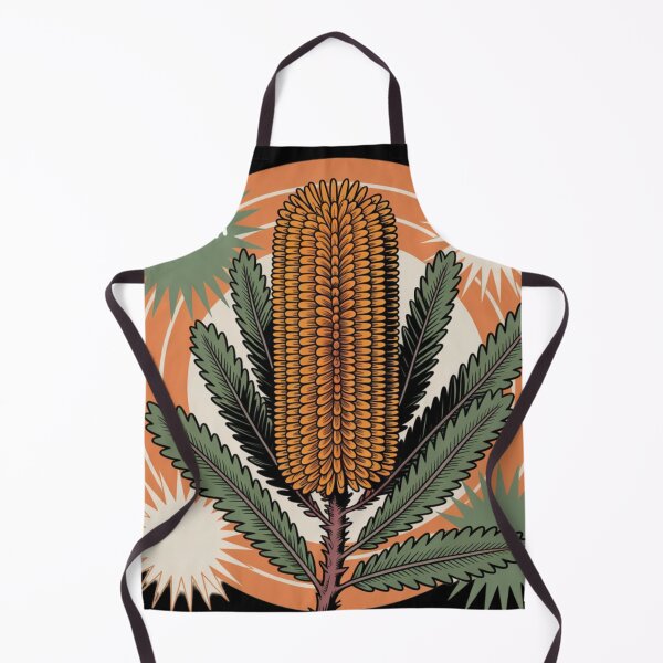 Item preview, Retro Banksia Grandis – Cute Australian Botanical Art designed and sold by DamioPolArt.