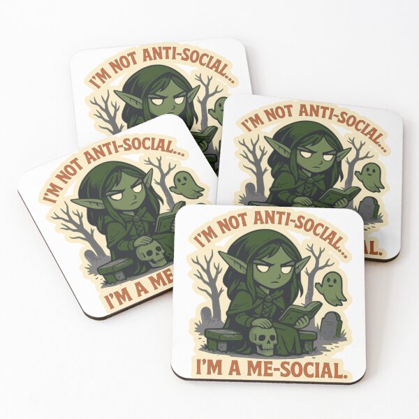 Item preview, I'm a Me-Social designed and sold by DarkEggFactory.