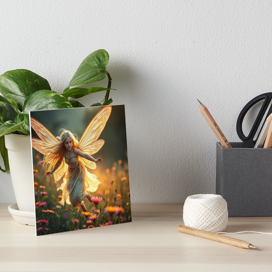 Item preview, Art Board Print designed and sold by LenCarol.