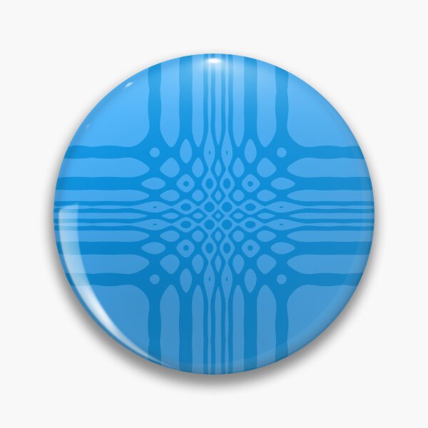 Item preview, Blue Lines Abstract Shapes Pattern designed and sold by AraljanFusion.