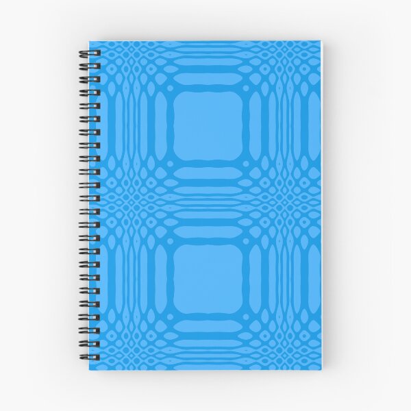 Item preview, Blue Lines Abstract Shapes Pattern designed and sold by AraljanFusion.
