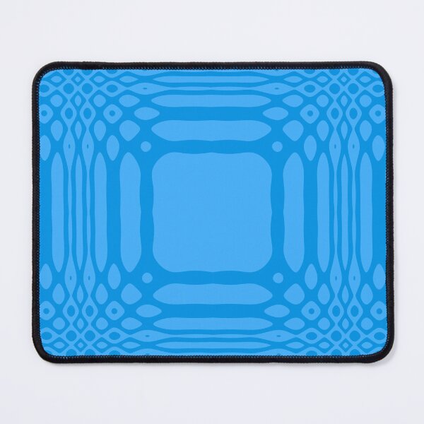 Item preview, Blue Lines Abstract Shapes Pattern designed and sold by AraljanFusion.