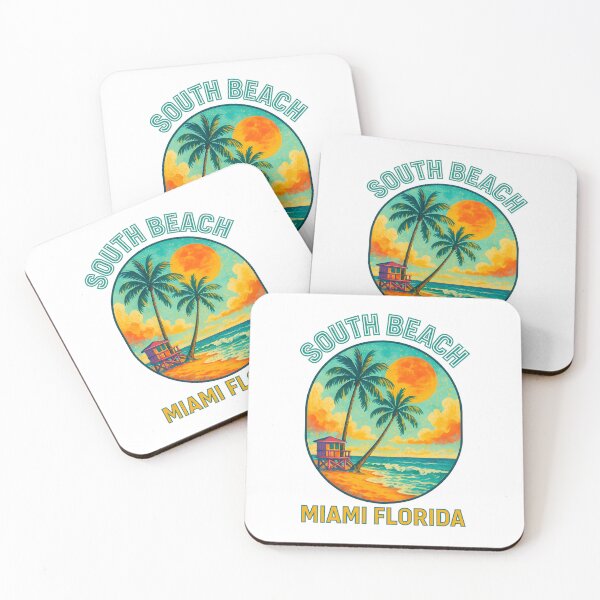 Item preview, South Beach Radiance - Miami Florida designed and sold by inkNext.