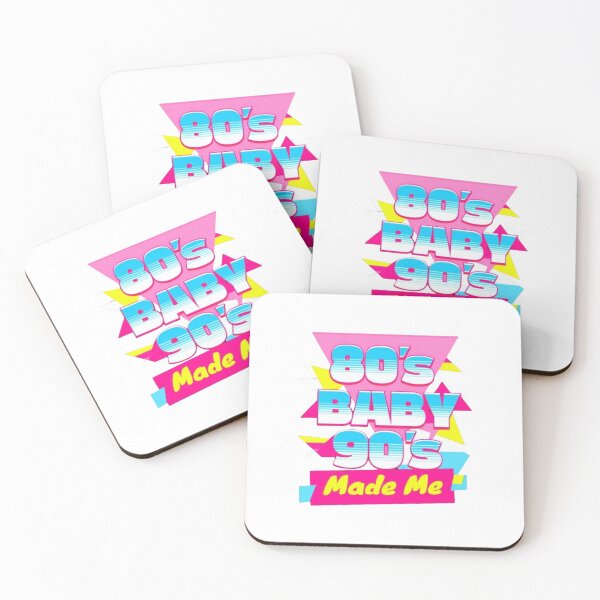 Item preview, 80s Baby 90s Made Me - Retro Pop Art Aesthetic Graphic Design designed and sold by Colorful-Garden.