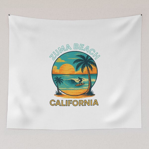 Item preview, Zuma Beach Summer – California Vibes designed and sold by inkNext.
