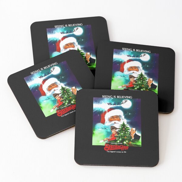 Item preview, Funny Santa 80s Retro Movie designed and sold by dropinskimalan.