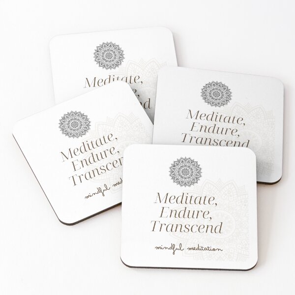 Item preview, Meditate, Endure, Transcend | Stoicism Principles, Stoic Mindset for Inner Peace designed and sold by LexaArtworks.