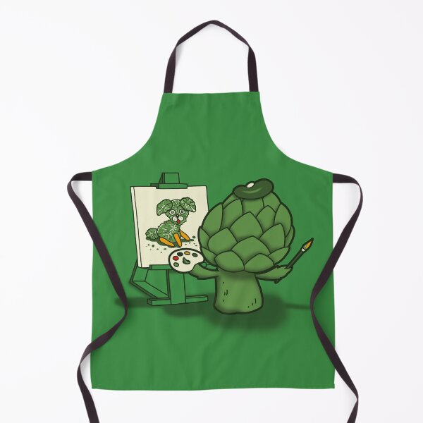 Item preview, Funny Cute Artsy Artichoke Painting designed and sold by BoggsNicolasArt.