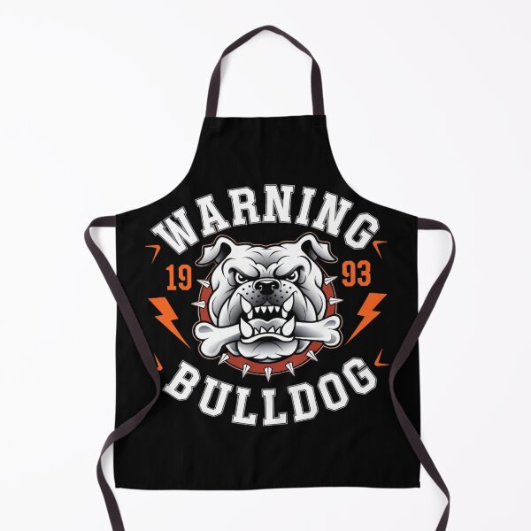 Item preview, Vintage Tattoo Bulldog Illustration – Aggressive Dog Art with Lightning and Bone designed and sold by ARTReMi.