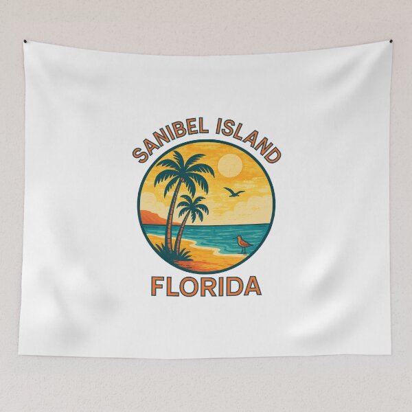 Item preview, Sanibel Island Radiance – Florida Summer designed and sold by inkNext.