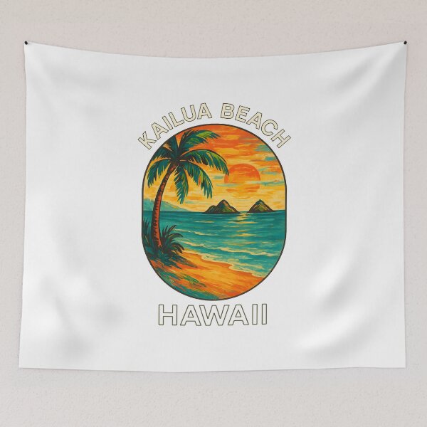 Item preview, Kailua Beach - Hawaii designed and sold by inkNext.