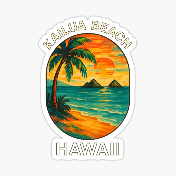 Item preview, Playa Kailua - Hawái designed and sold by inkNext.