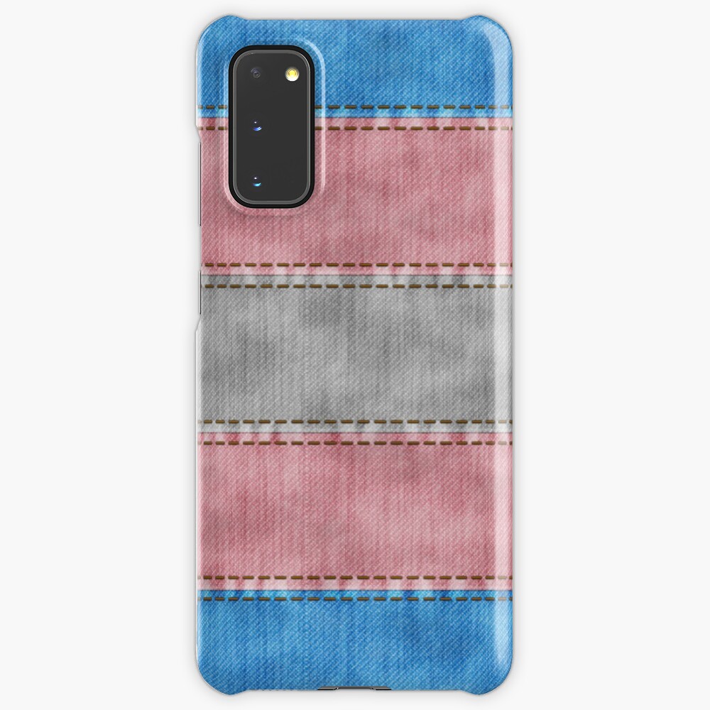 Transgender Denim Flag Case & Skin for Samsung Galaxy