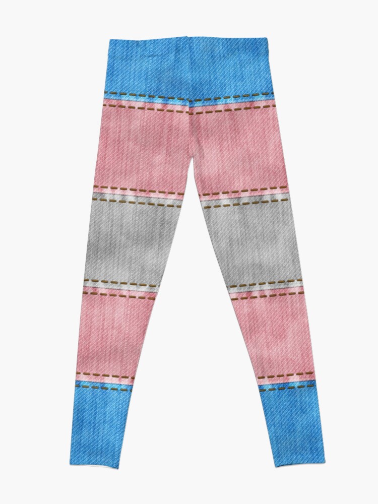 Alternate view of Transgender Denim Flag Leggings