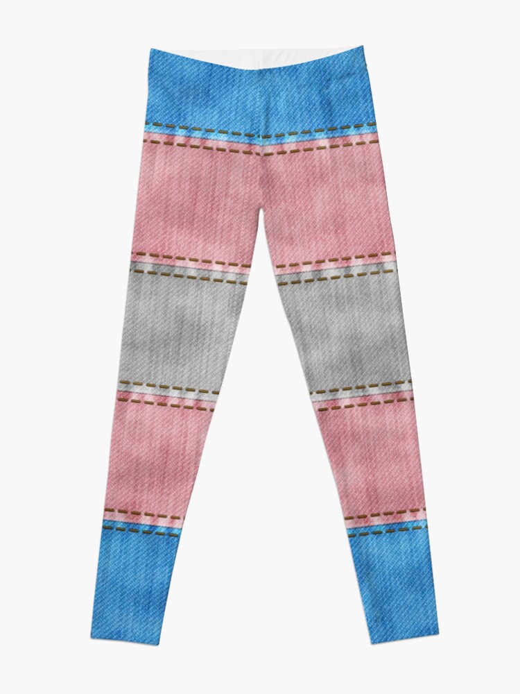 Alternate view of Transgender Denim Flag Leggings